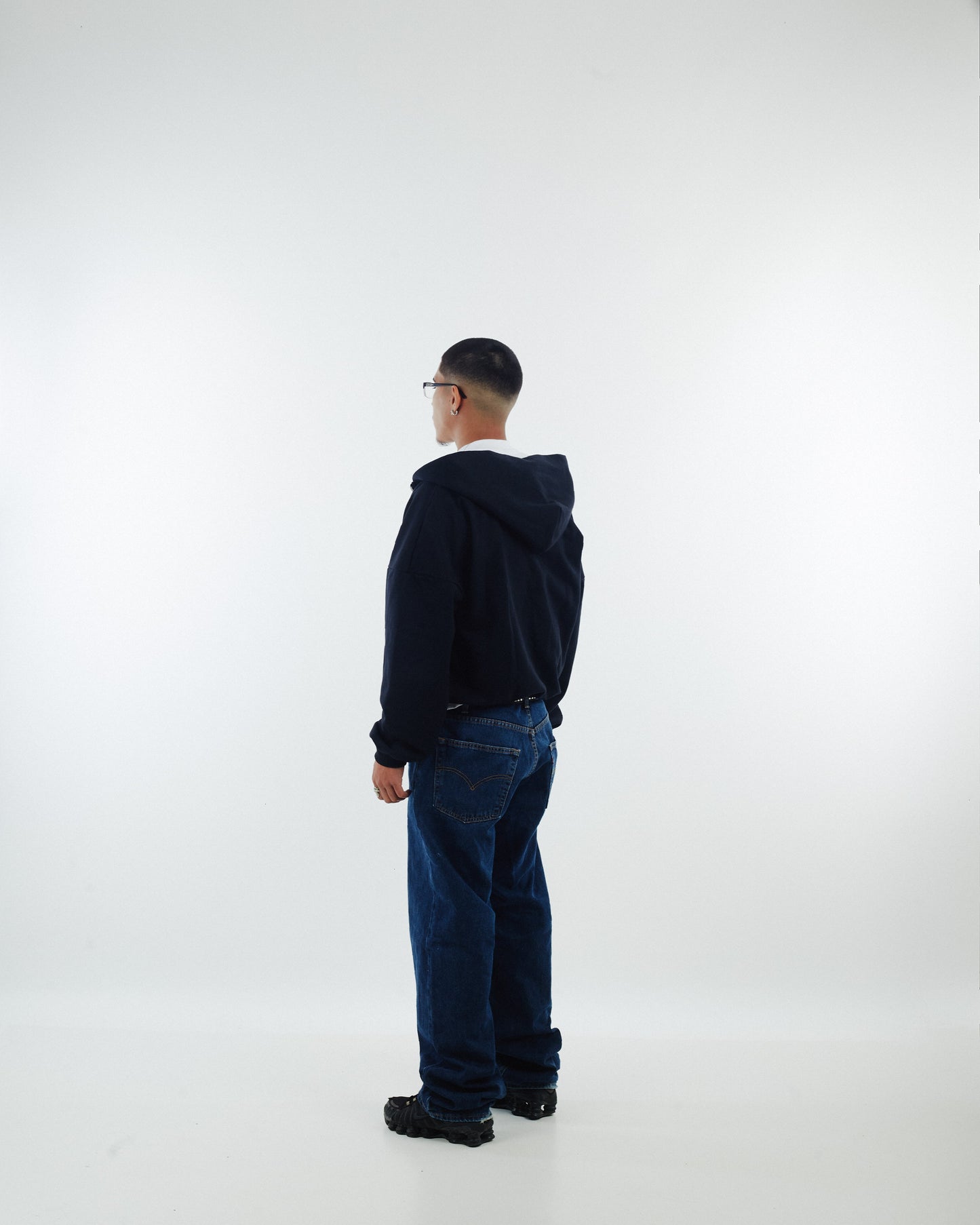 BOXY FIT ZIP UP HOODIE VL2