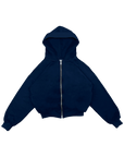 BOXY FIT ZIP UP HOODIE VL2