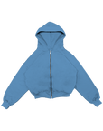 BOXY FIT ZIP UP HOODIE VL2