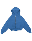 BOXY FIT ZIP UP HOODIE VL2 - humanmob.cl