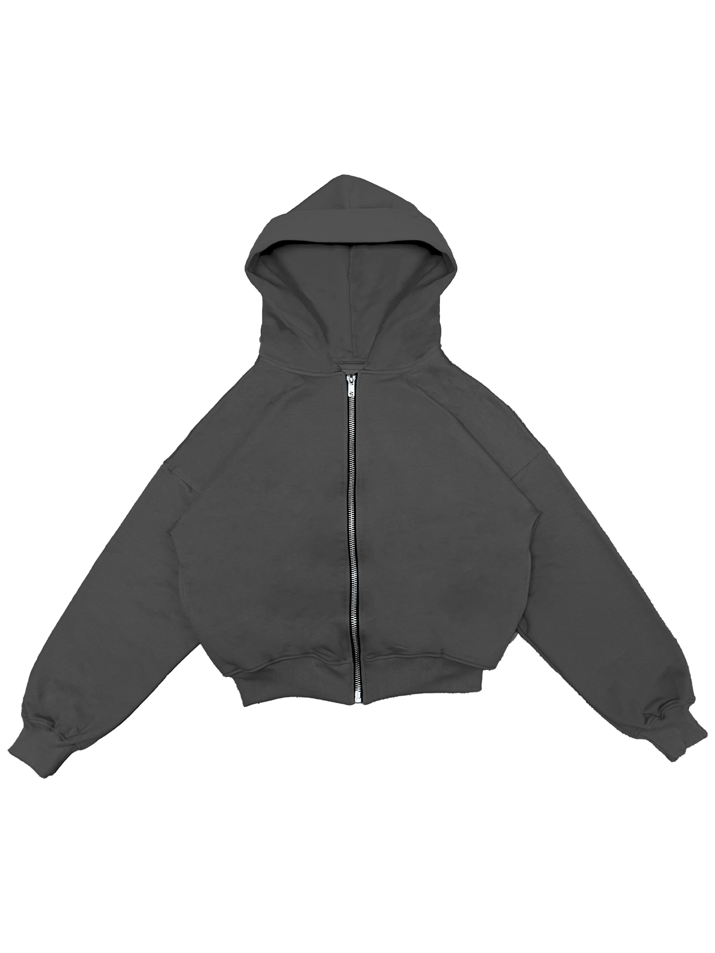 BOXY FIT ZIP UP HOODIE VL2