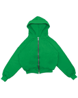 BOXY FIT ZIP UP HOODIE VL2 - humanmob.cl