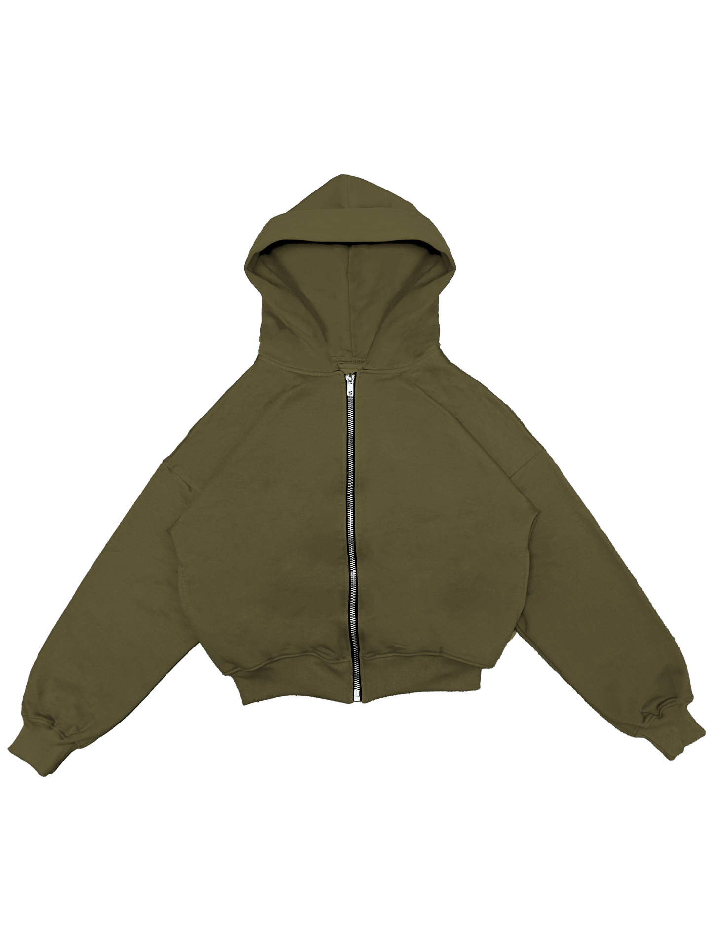 BOXY FIT ZIP UP HOODIE VL2