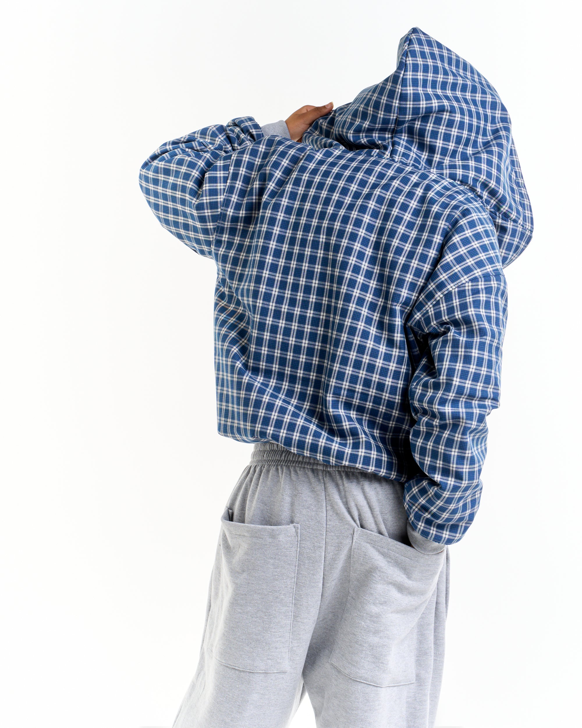 TARTAN REVERSIBLE ZIP UP (PREVENTA)