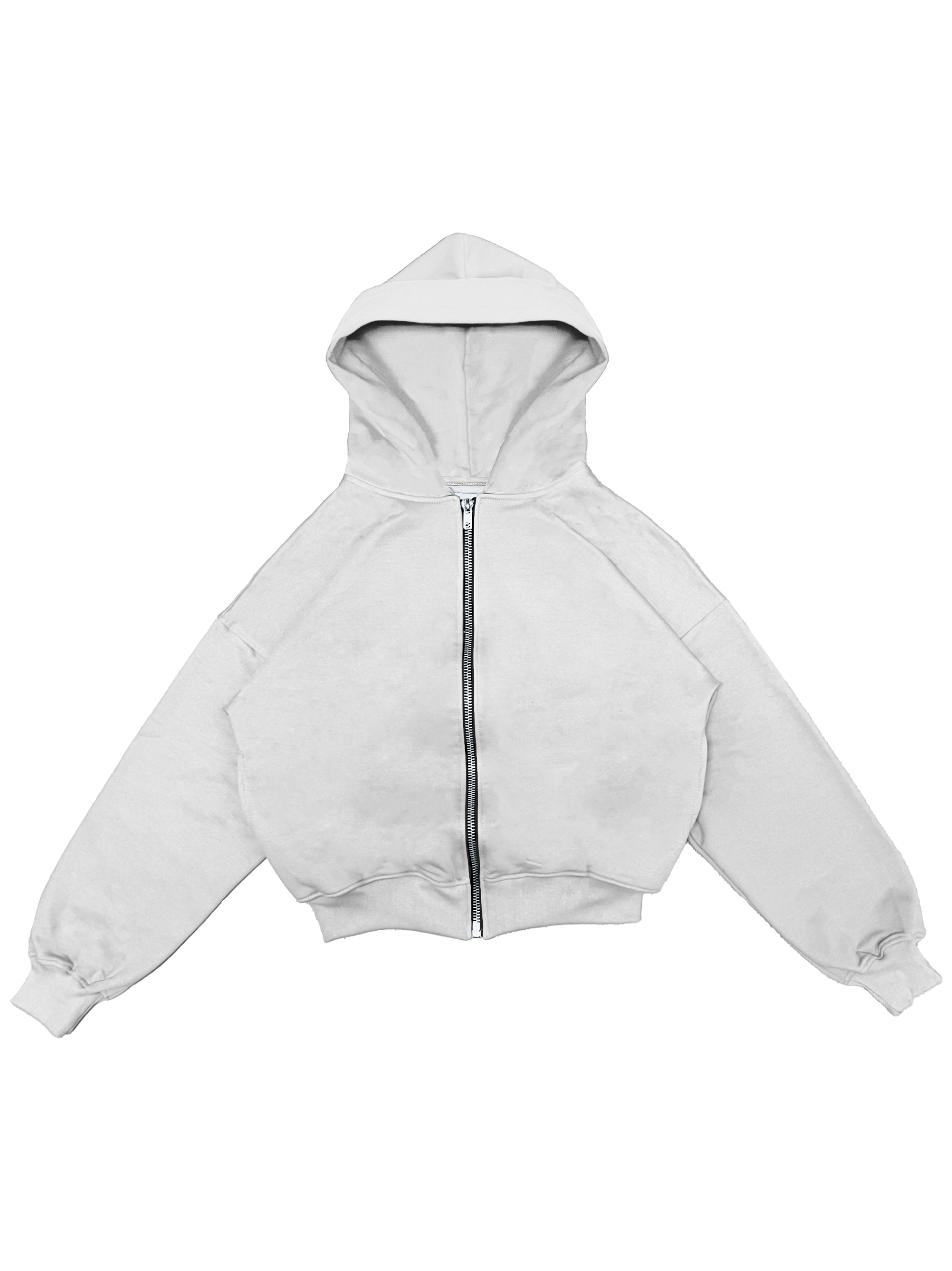 BOXY FIT ZIP UP HOODIE VL2