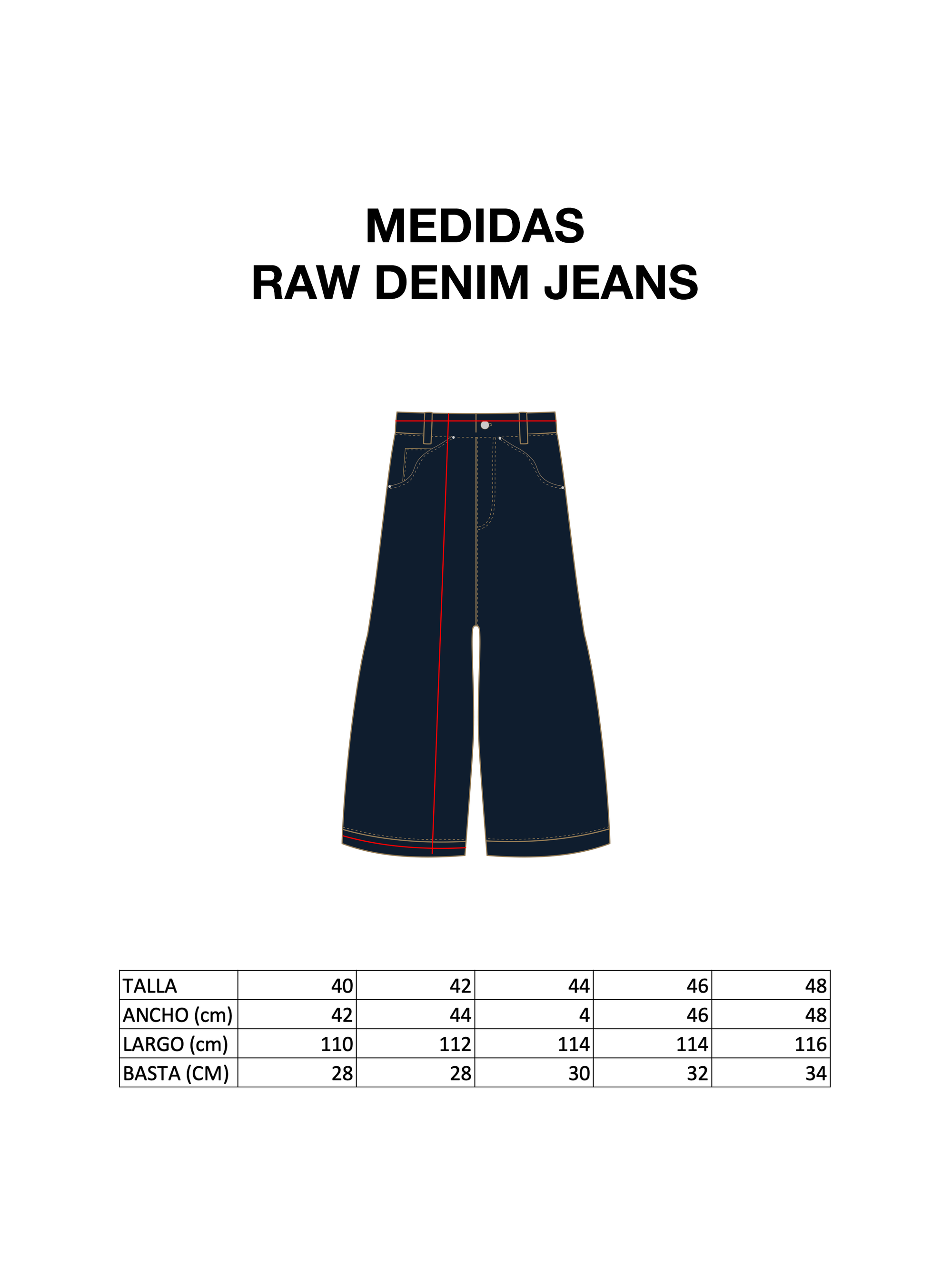RawDenim Jeans