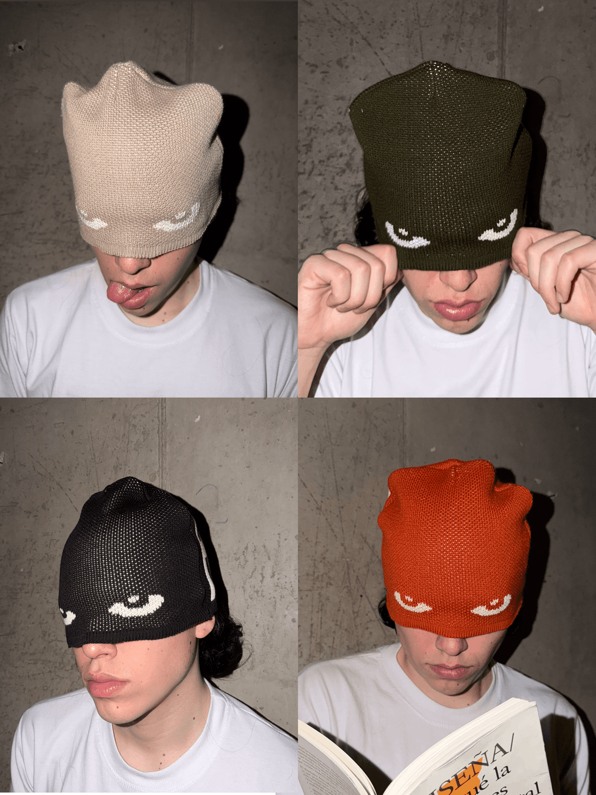 HUMAN KNIT BEANIE