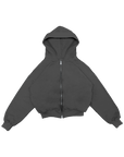 BOXY FIT ZIP UP HOODIE VL2